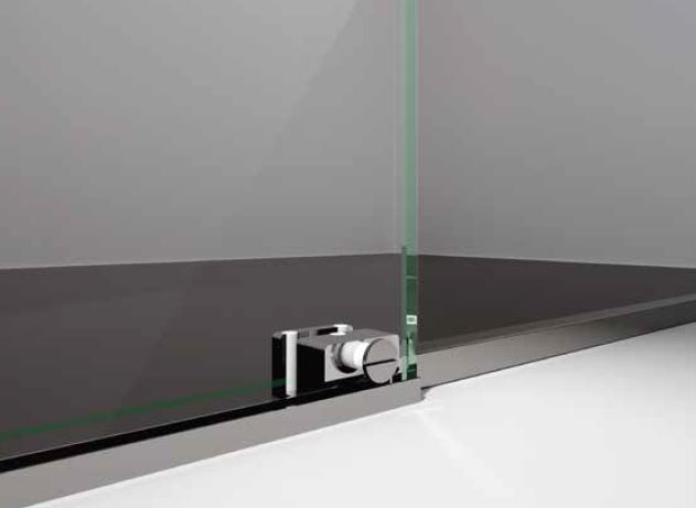 Ines Sliding Inox Shower Box N.FS 130