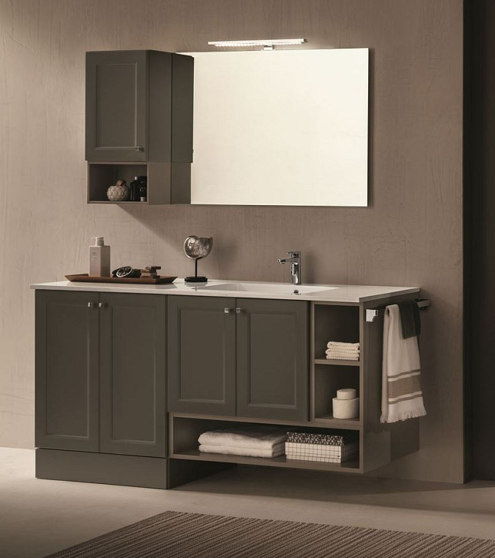 Mobile Bagno Zecchino Con Porta Lavatrice cm 165